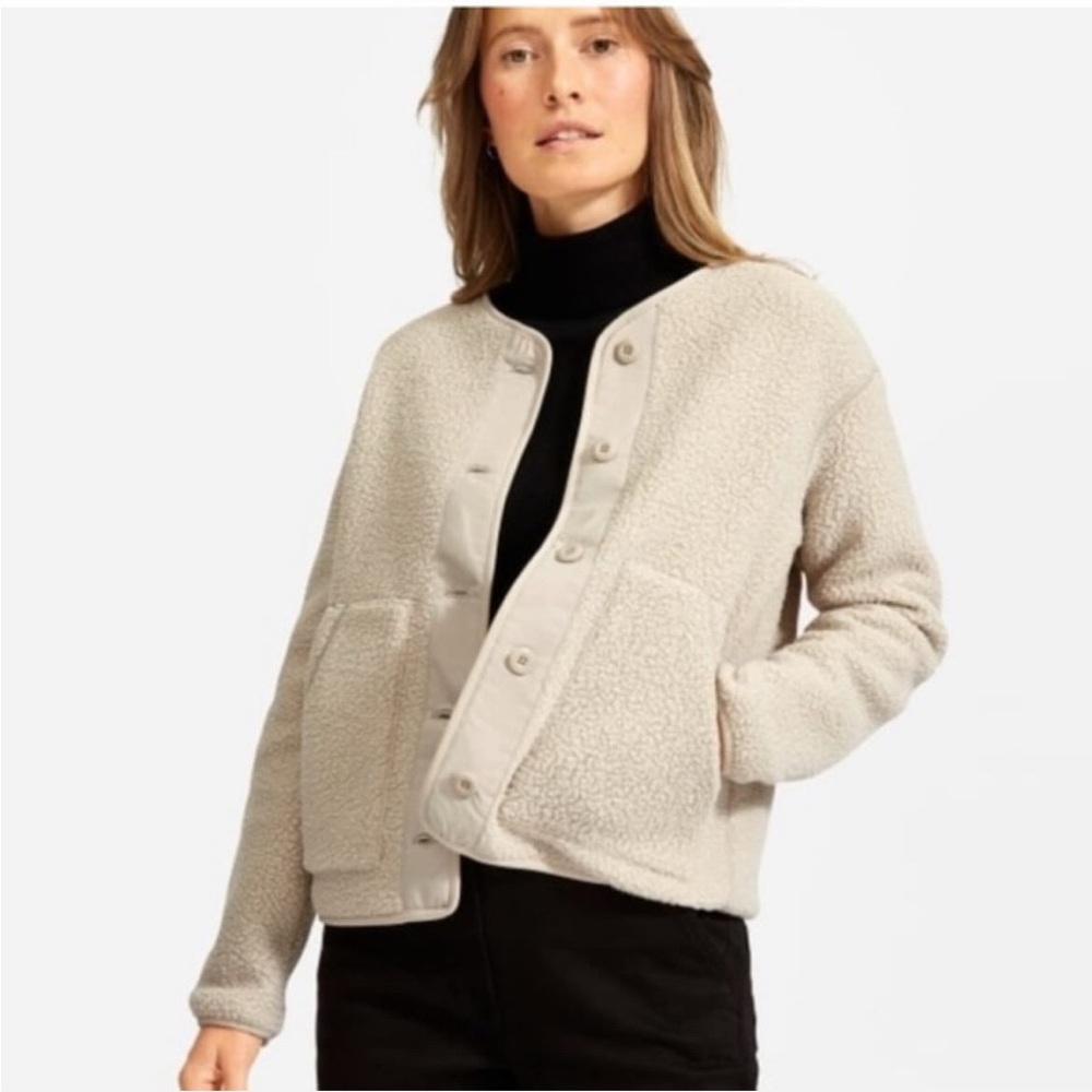 Everlane ReNew Teddy Jacket